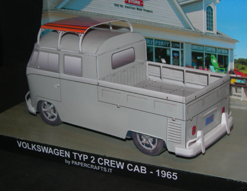 Vw Crew Cab low rider - Papercrafts.it